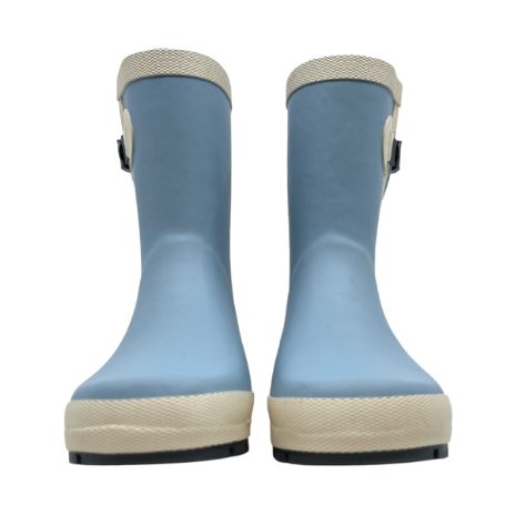 Rubber boots - dusty blue - 1