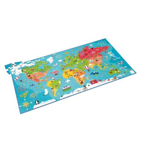 XXL puzzle - map of the world  - 5