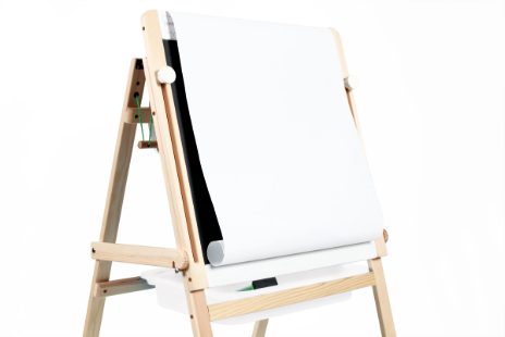 Twosided black- & whiteboard with easel - 11