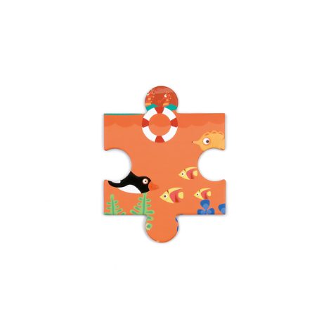 Counter puzzle - pelican - 6