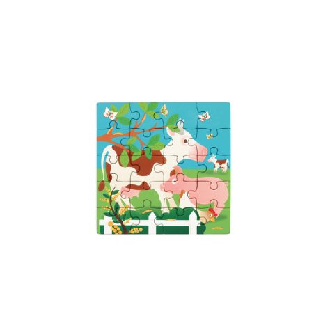 Magnetic puzzle book - the farm