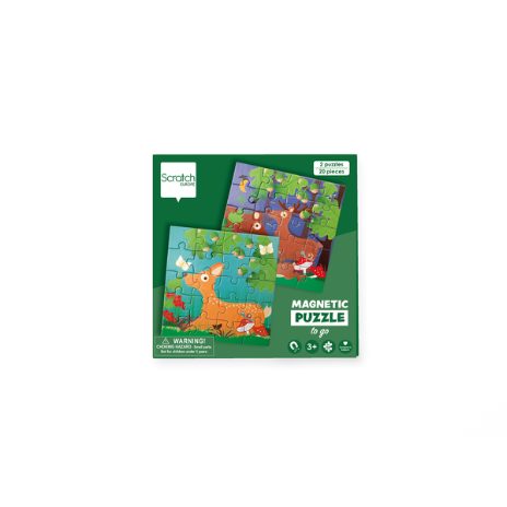 Magnetic puzzle book - in the forest - 3