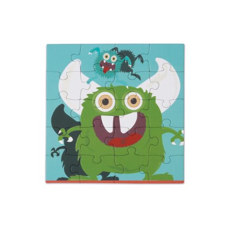 Magnetic puzzle book - monsters - 3