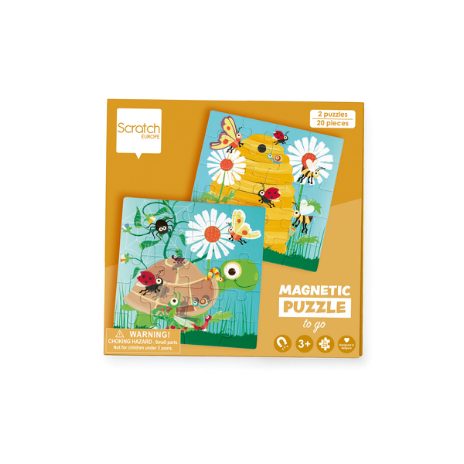 Magnetic puzzle book - in the garden - 1
