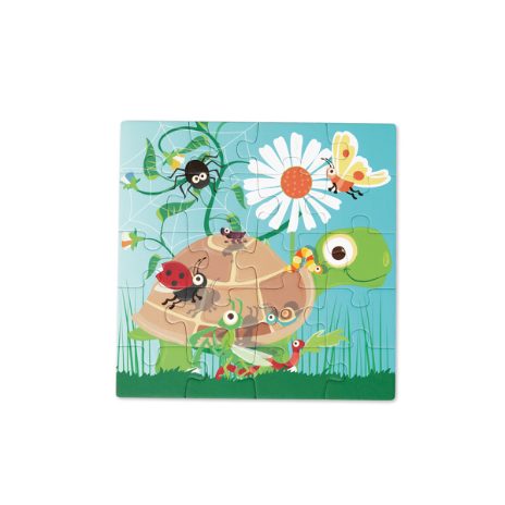Magnetic puzzle book - in the garden - 2