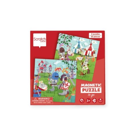 Magnetic puzzle book - knights - 1