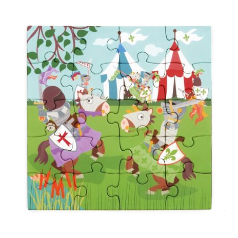 Magnetic puzzle book - knights - 2