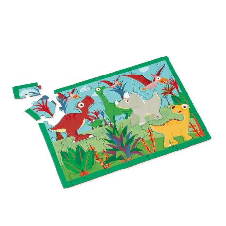 Play puzzle 3D - dinosaurs - 2