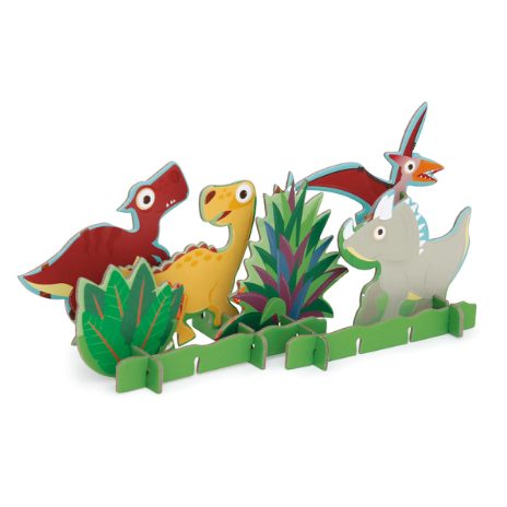 Play puzzle 3D - dinosaurs - 4