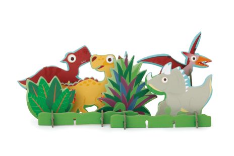 Play puzzle 3D - dinosaurs - 5
