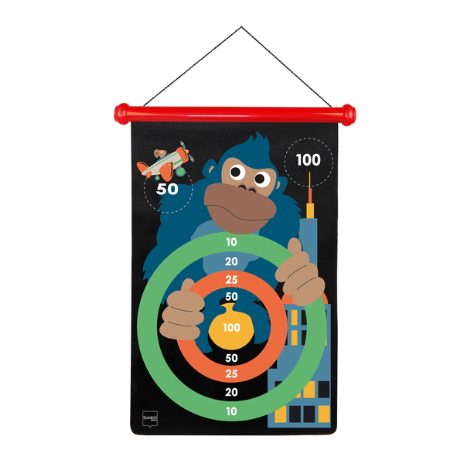 Large magnetic darts - monkey in town