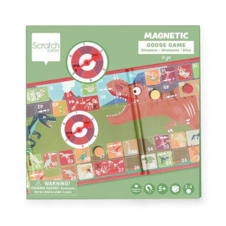 Magnetic travel game - dinosaurs without geese - 2