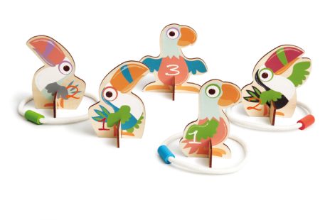 Ring toss game - toucans - 5
