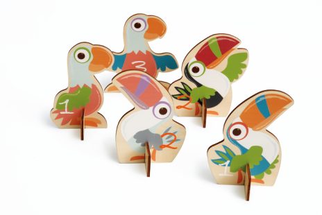 Ring toss game - toucans - 7