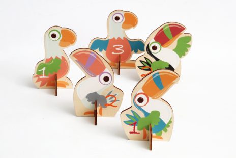 Ring toss game - toucans - 8