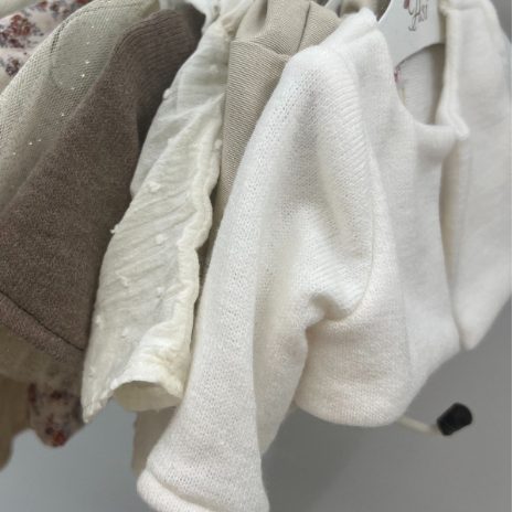 Knit cardigan - white - 1