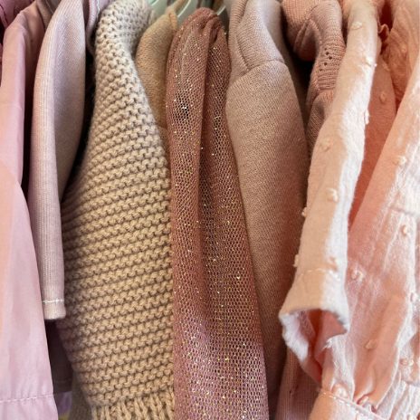 Knit cardigan - rose - 1