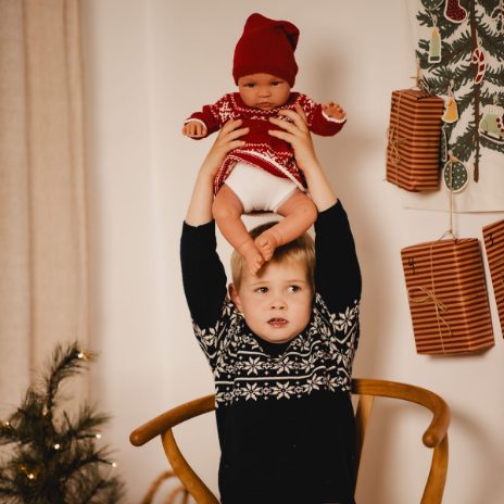 Christmas set - dress & Santa hat - 3