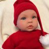 Christmas set - knitted suit & Santa hat - icon_3