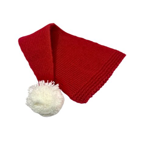 Christmas set - knitted suit & Santa hat - 6