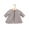 Quilted coat - warm grey - icon