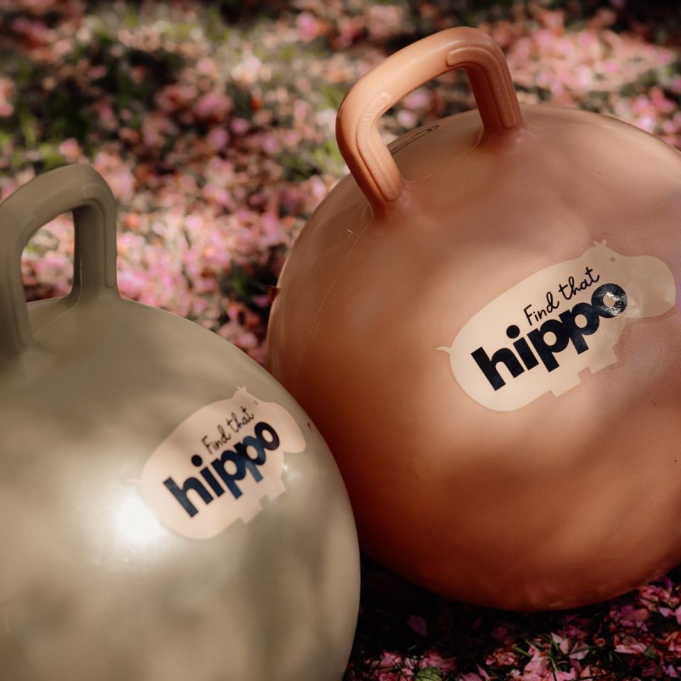 Hopper ball - Persian Orange