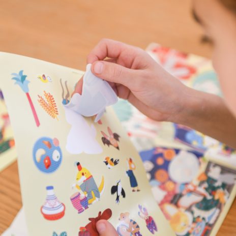 Sticker box - around the world  - 2