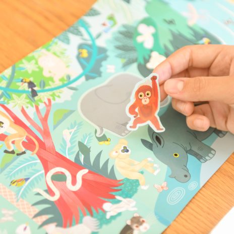 Sticker box - wild animals  - 3