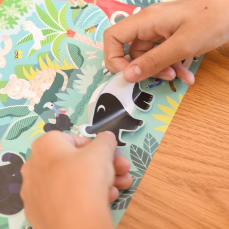 Sticker box - wild animals  - 6
