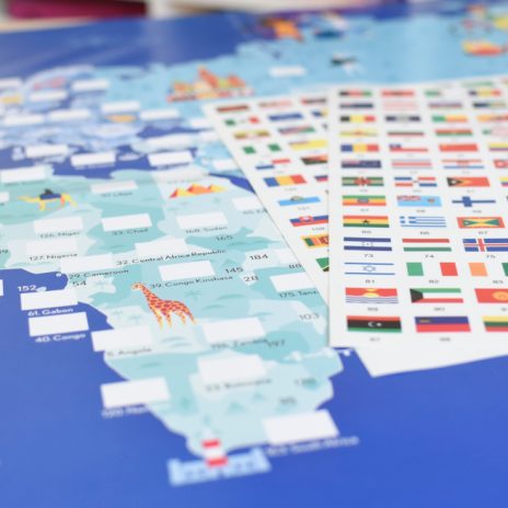 Discovery poster - flags  - 1