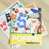 Sticker panorama - numbers  - icon