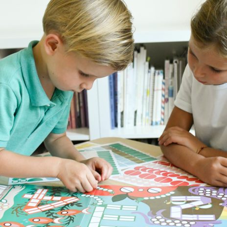 Sticker panorama - numbers  - 3