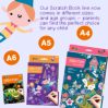 A4 scratch book – magical animals  - icon_1