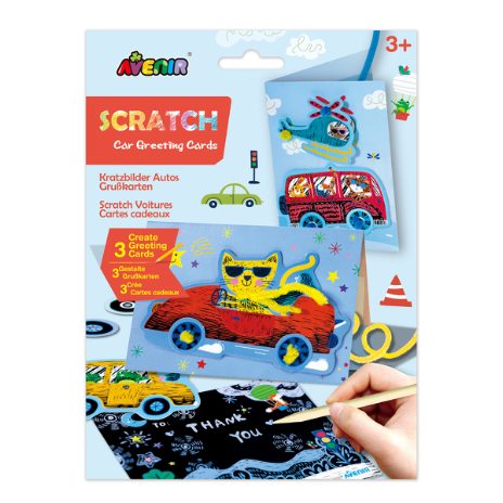 Make your own greeting cards – cars  - 2
