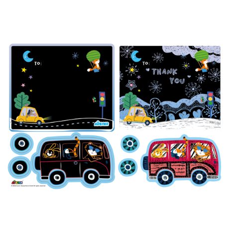 Make your own greeting cards – cars  - 5