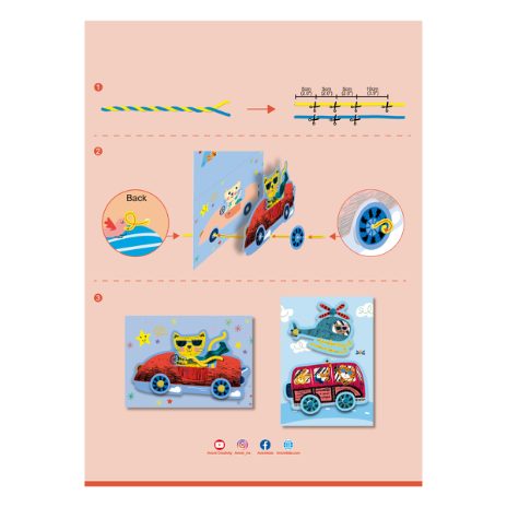 Make your own greeting cards – cars  - 7