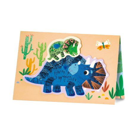 Make your own greeting cards – dinosaurs  - 3