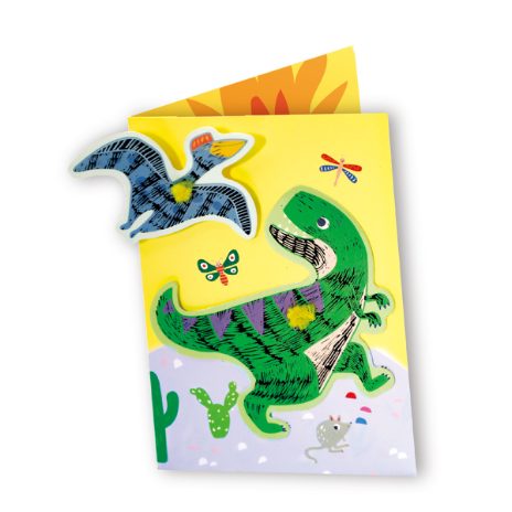 Make your own greeting cards – dinosaurs  - 4