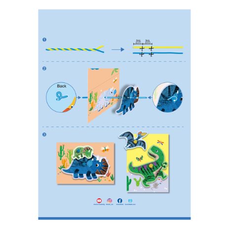 Make your own greeting cards – dinosaurs  - 7