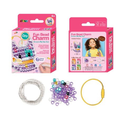 Create your own fun bead charm – cat - 1