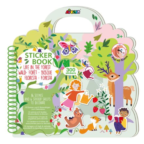 Sticker book - life in the forest