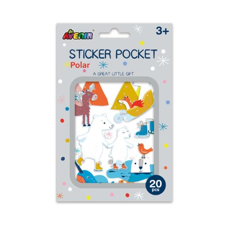 Fun with stickers - the polar ocean