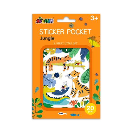 Fun with stickers - the jungle - 2