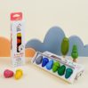 Acorn-shaped crayons - cold colours - icon_5