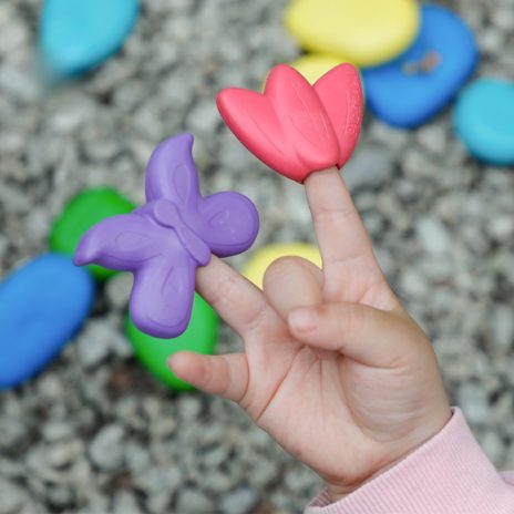 My first crayons - a trip to the garden