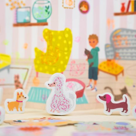 Stamp art – my lovely pets