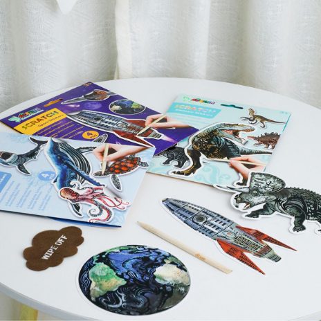 Scratch stickers - butterflies - 2