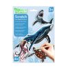 Scratch stickers - sea animals - icon