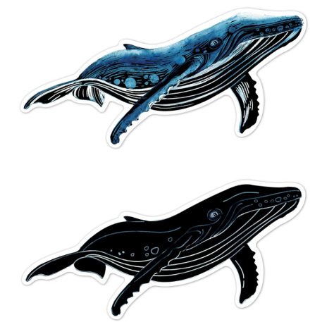 Scratch stickers - sea animals - 6