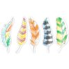 Paint bookmarks with water - birds - icon_7